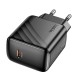 Мережевий зарядний пристрій HOCO CS24A Puerto single-port charger 25W Black