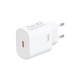 Мережевий зарядний пристрій XO CE25 fast charging charger 25W White