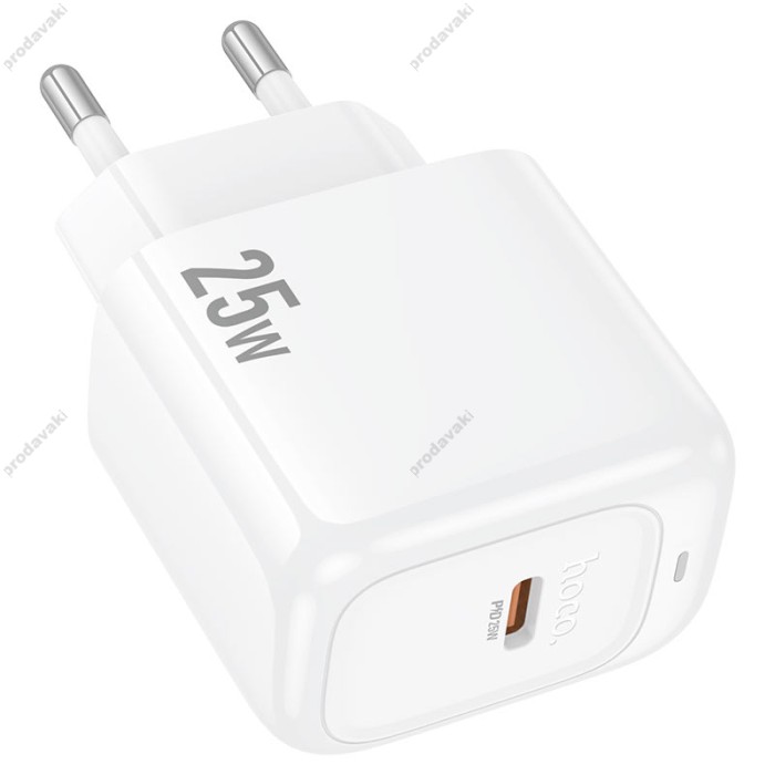 Мережевий зарядний пристрій HOCO CS53A Surplus single port charger 25W White
