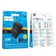 Мережевий зарядний пристрій HOCO CS93A Leader single port charger Type-C cable 20W Black