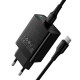 Мережевий зарядний пристрій HOCO CS93A Leader single port charger Type-C cable 20W Black