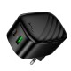 Мережевий зарядний пристрій HOCO CS101A folding charger 20W Black