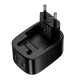 Мережевий зарядний пристрій HOCO CS101A folding charger 20W Black