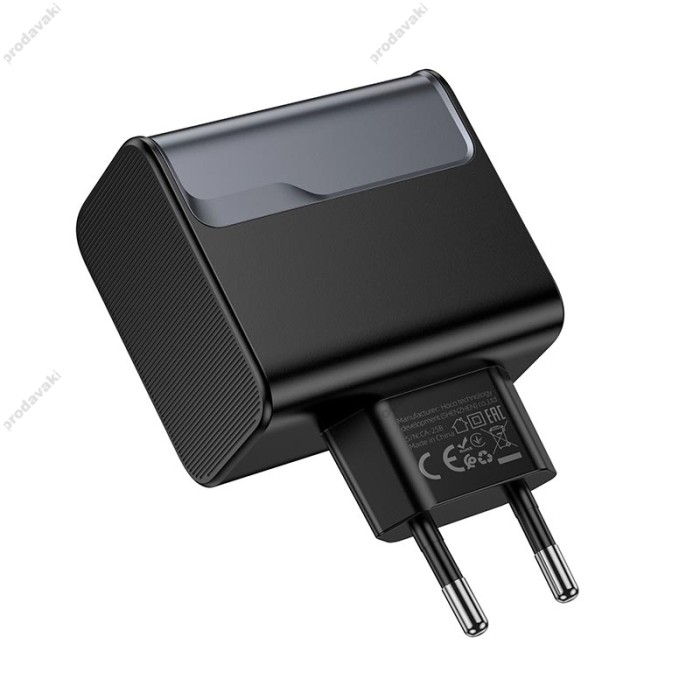Мережевий зарядний пристрій HOCO CS75A Star Speed charger 70W Black
