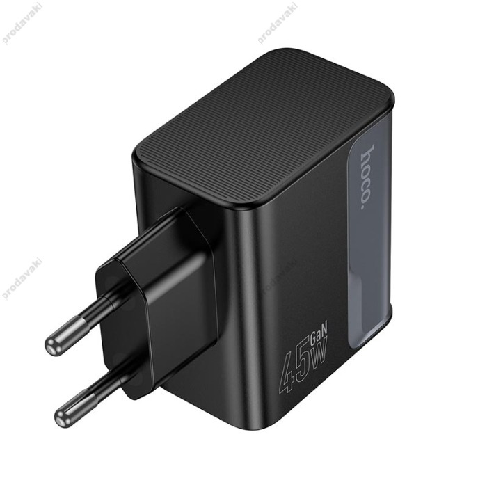 Мережевий зарядний пристрій HOCO CS75A Star Speed charger 70W Black