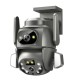 Камера відеоспостереження XO CR04 Robot Pixel Dual 400W Black