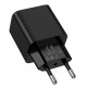 Мережевий зарядний пристрій HOCO CS83A Excellent charger with digital display 20W Black
