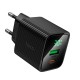 Мережевий зарядний пристрій HOCO CS84A Excellent charger with digital display 30W Black