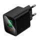 Мережевий зарядний пристрій HOCO CS84A Excellent charger with digital display 30W Black