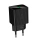 Мережевий зарядний пристрій HOCO CS84A Excellent charger with digital display 30W Black