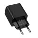 Мережевий зарядний пристрій HOCO CS84A Excellent charger with digital display 30W Black