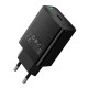 Мережевий зарядний пристрій HOCO CS93A Leader single port charger Type-C cable 20W Black