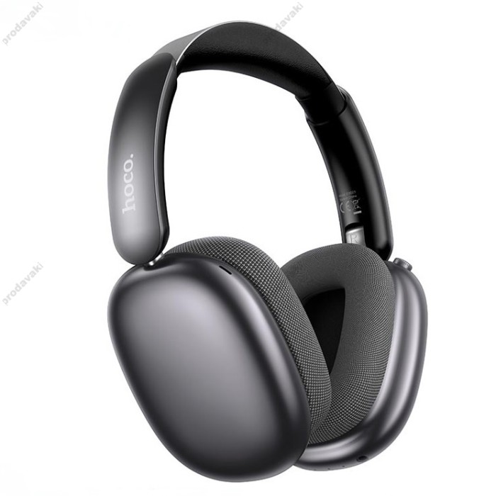 Бездротові Bluetooth навушники Hoco ESD23 Lasting ANC headphones with display BT 6.0 Black