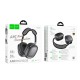 Бездротові Bluetooth навушники Hoco W68 Calma ANC noise-canceling headphones BT 6.0 Metal grey