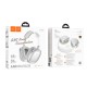 Бездротові Bluetooth навушники Hoco W68 Calma ANC noise-canceling headphones BT 6.0 Silver