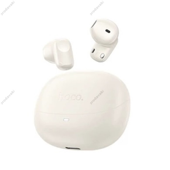 Бездротові Bluetooth навушники HOCO EQ25 Unimpeded true wireless headset BT 5.4 White