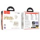 Бездротові Bluetooth навушники HOCO EQ25 Unimpeded true wireless headset BT 5.4 White