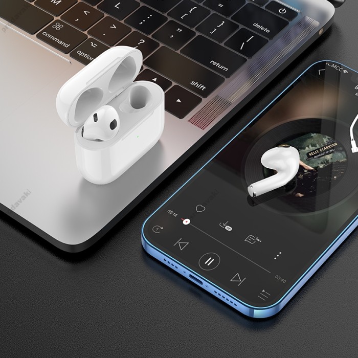 Бездротові Bluetooth навушники HOCO EW10 True wireless stereo headset BT 5.1 White