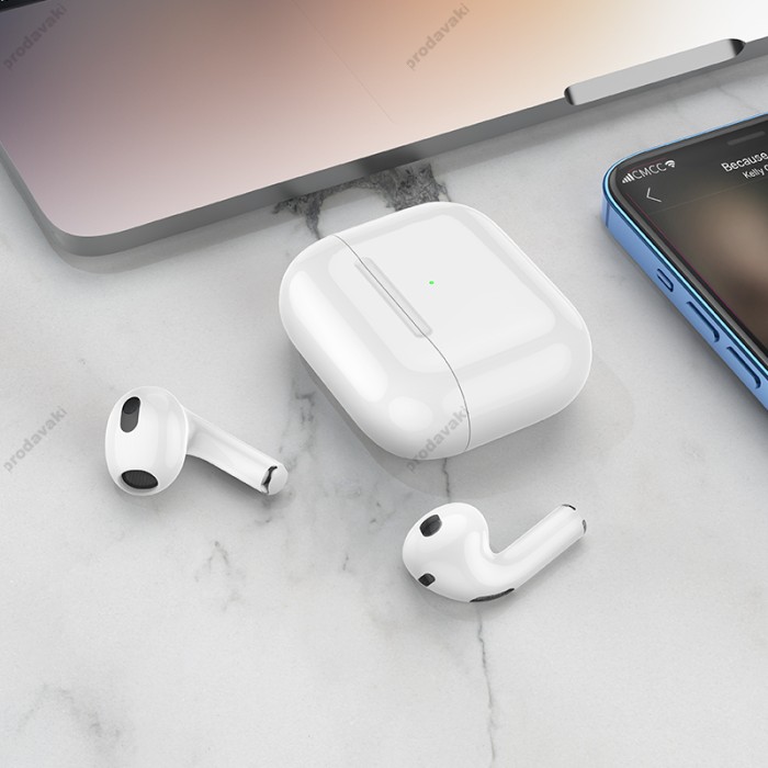 Бездротові Bluetooth навушники Hoco EW26 True ws stereo headset BT 5.1 White