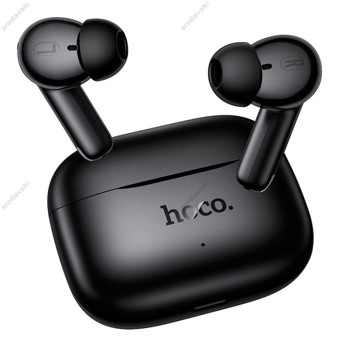 Бездротові Bluetooth навушники HOCO EQ30 Eufonia true wireless headset BT 6.0 Black