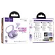 Бездротові Bluetooth навушники HOCO EQ6 Shadow true wireless headset BT 5.3 Purple