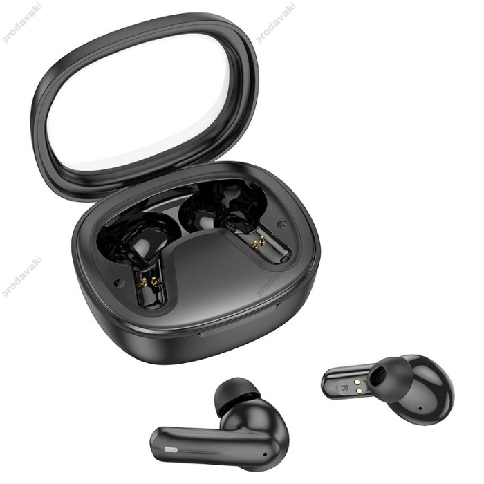 Бездротові Bluetooth навушники HOCO EQ6 Shadow true wireless headset BT 5.3 Black