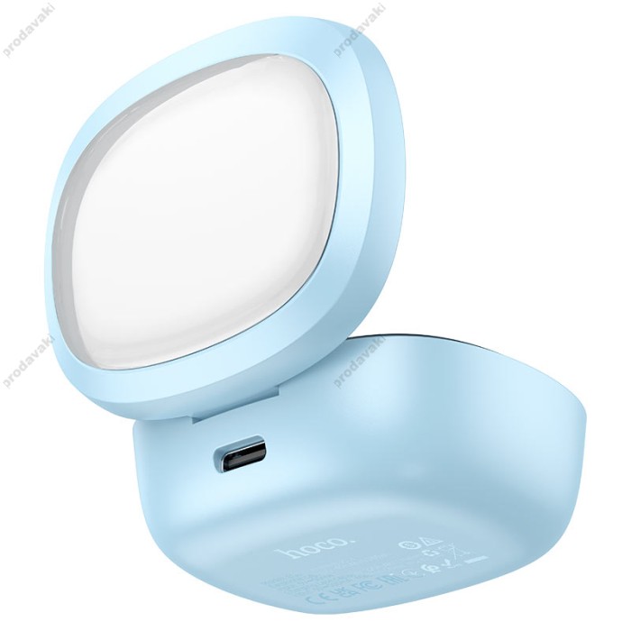 Бездротові Bluetooth навушники HOCO EQ6 Shadow true wireless headset BT 5.3 Blue