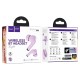 Бездротові Bluetooth навушники HOCO EQ2 Thought true wireless headset BT 5.3 Purple