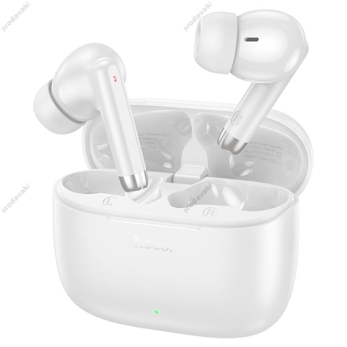 Бездротові Bluetooth навушники HOCO EQ2 Thought true wireless headset BT 5.3 White