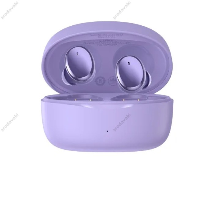 Бездротові Bluetooth навушники Baseus Bowie E2 True Wireless Earphones BT 5.2 Purple NGTW090005