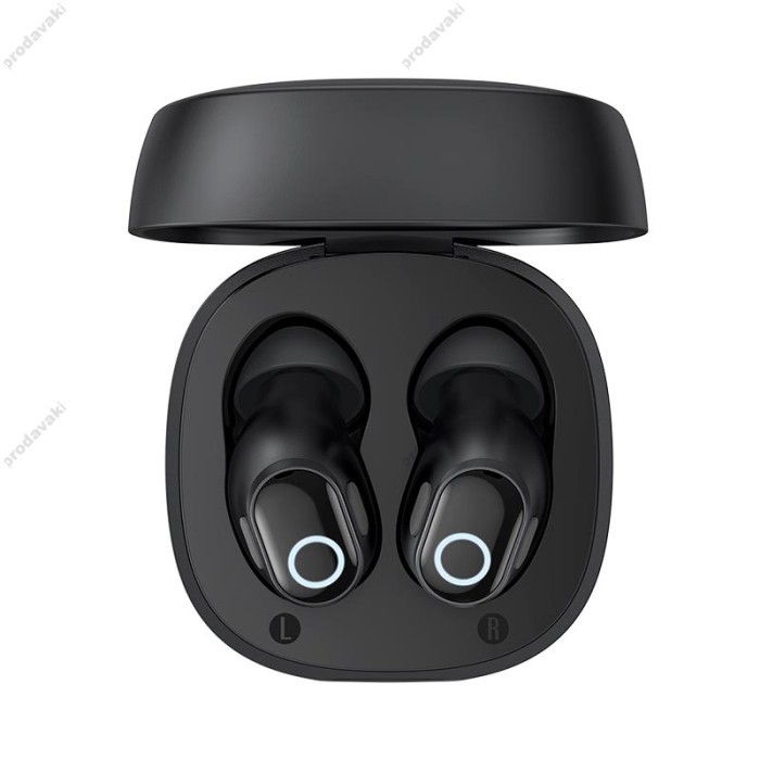 Бездротові Bluetooth навушники Baseus Bowie WM02 True Wireless Earphones BT 5.3 Black NGTW180101