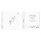 Бездротові Bluetooth навушники HOCO EW51 True ANC noise reduction headset BT 5.3 White