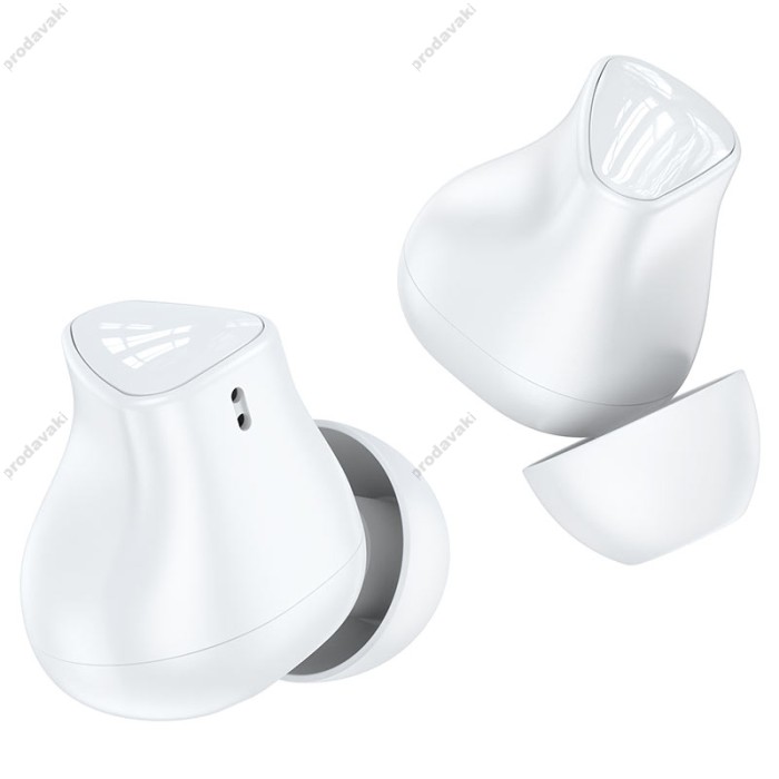 Бездротові Bluetooth навушники HOCO EW17 Amusement TWS headset BT 5.3 White
