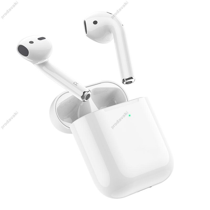 Бездротові Bluetooth навушники HOCO EW74 True wireless stereo headset BT 5.4 White