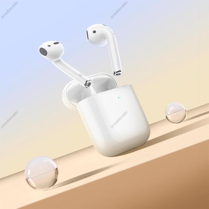 Бездротові Bluetooth навушники HOCO EW74 True wireless stereo headset BT 5.4 White