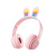 Бездротові Bluetooth навушники CH UK B12 Rabbit Ear BT 5.0 Pink