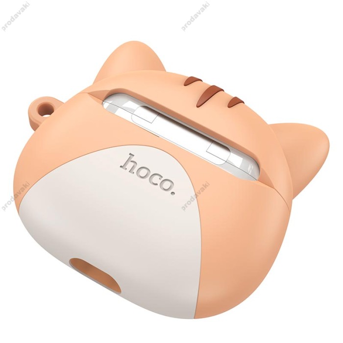 Бездротові Bluetooth навушники HOCO EW46 True wireless stereo headset TWS BT 5.3 Khaki Cat