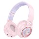 Бездротові Bluetooth навушники HOCO W50 Cute fun headphones BT 5.3 Pink