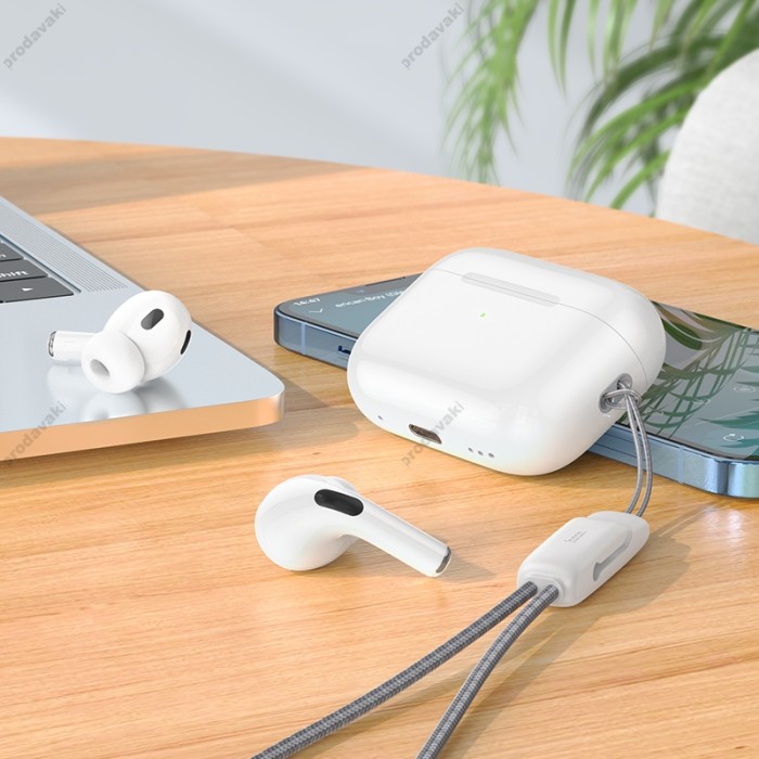 Бездротові Bluetooth навушники HOCO EW49 True wireless stereo headset BT 5.3 White