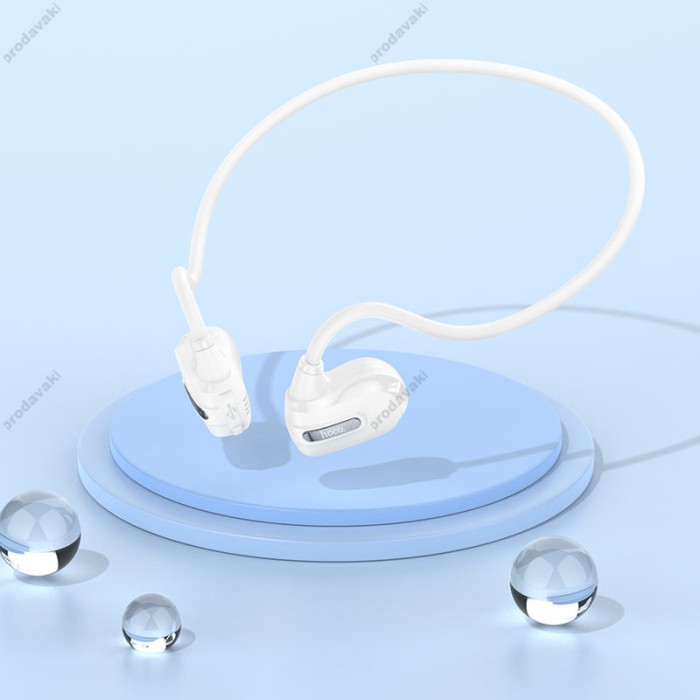 Бездротові Bluetooth навушники HOCO ES63 Graceful air conduction earphones BT 5.3 White