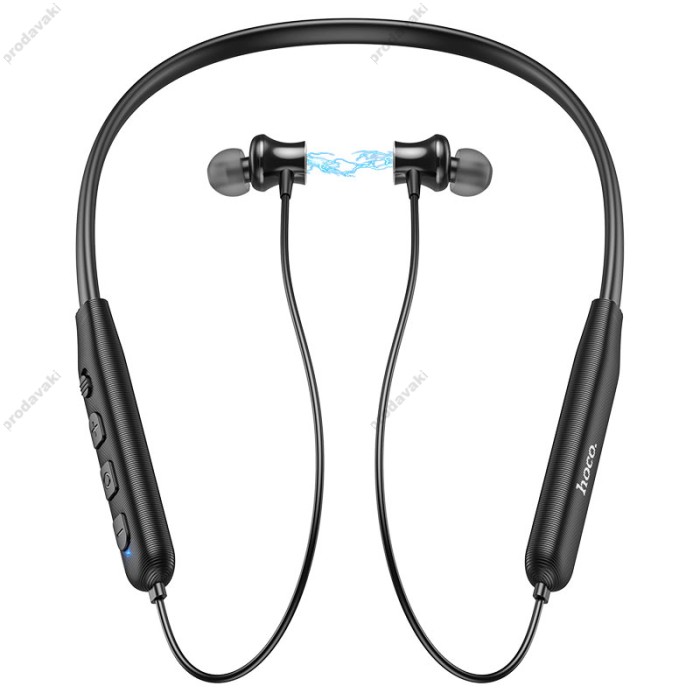 Бездротові Bluetooth навушники Hoco ES64 Easy Sound sports earphones headset BT 5.3 Black