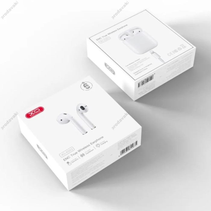 Бездротові Bluetooth навушники XO ES23 headset ( with wireless charging function) BT 5.3 White
