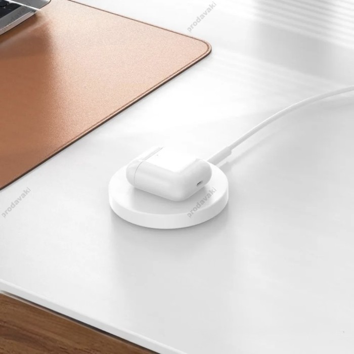 Бездротові Bluetooth навушники XO ES23 headset ( with wireless charging function) BT 5.3 White