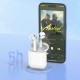 Бездротові Bluetooth навушники XO ES23 headset ( with wireless charging function) BT 5.3 White