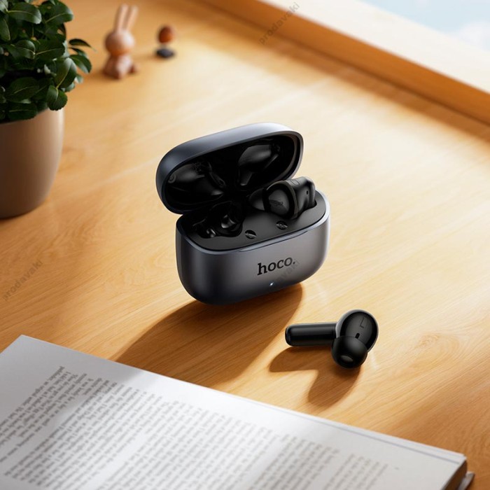 Бездротові Bluetooth навушники HOCO EQ27 Fun smart AI translation headset BT 5.4 Black