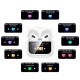 Бездротові Bluetooth навушники HOCO EW87 Gata true wireless touch screen headset BT 5.3 White
