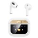 Бездротові Bluetooth навушники HOCO EW87 Gata true wireless touch screen headset BT 5.3 White