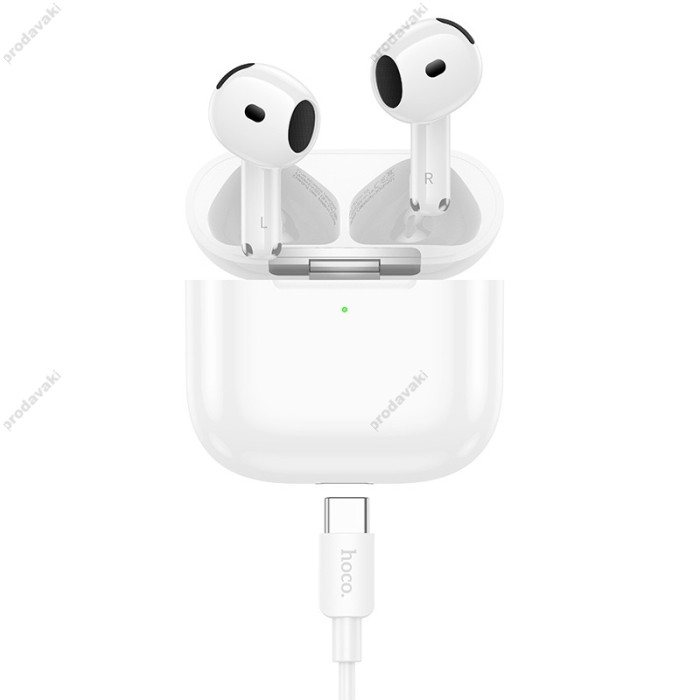 Бездротові Bluetooth навушники HOCO EW95 True wireless stereo headset BT 6.0 White