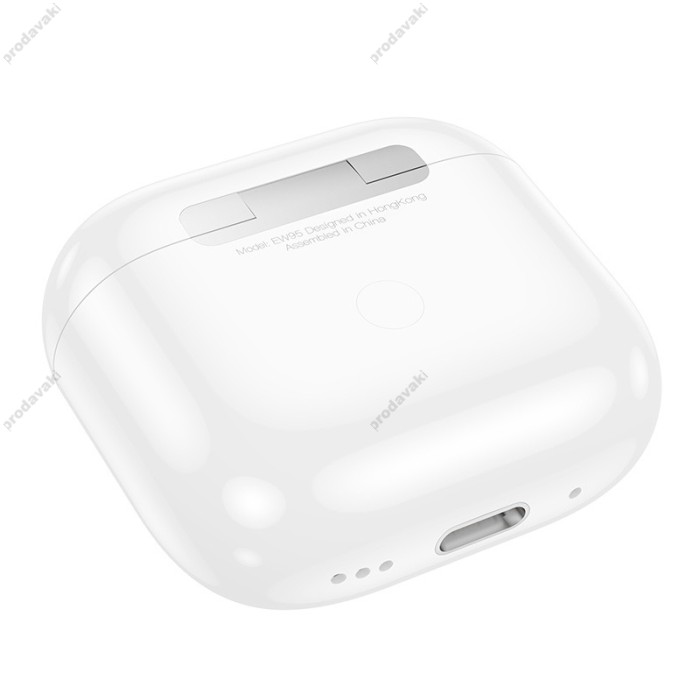 Бездротові Bluetooth навушники HOCO EW95 True wireless stereo headset BT 6.0 White