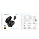Бездротові Bluetooth навушники Borofone BW06 Manner true wireless headset BT 5.1 Black